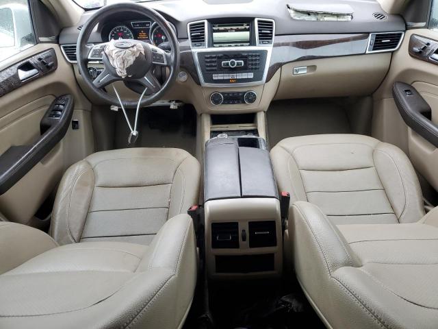 4JGDA5HBXFA468138 - 2015 MERCEDES-BENZ ML 350 4MATIC WHITE photo 8