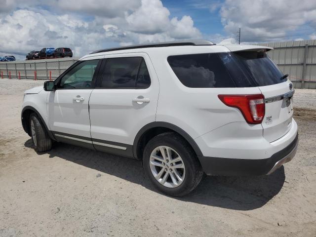 1FM5K7D86HGA35536 - 2017 FORD EXPLORER XLT თეთრი ფოტო 2