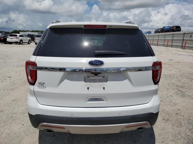 1FM5K7D86HGA35536 - 2017 FORD EXPLORER XLT თეთრი ფოტო 6