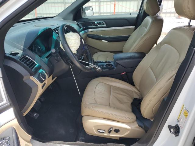 1FM5K7D86HGA35536 - 2017 FORD EXPLORER XLT თეთრი ფოტო 7