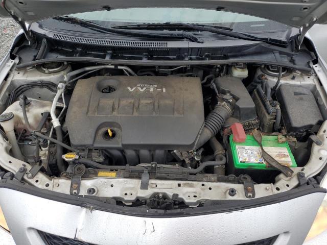 JTDBL40E299022044 - 2009 TOYOTA COROLLA BASE SILVER photo 11