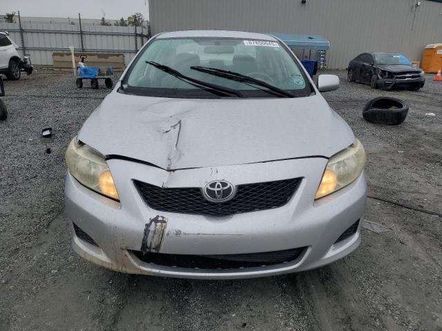 JTDBL40E299022044 - 2009 TOYOTA COROLLA BASE SILVER photo 5