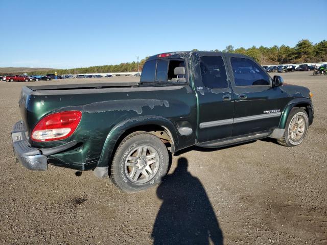 5TBRT34153S400410 - 2003 TOYOTA TUNDRA ACCESS CAB SR5 GREEN photo 3