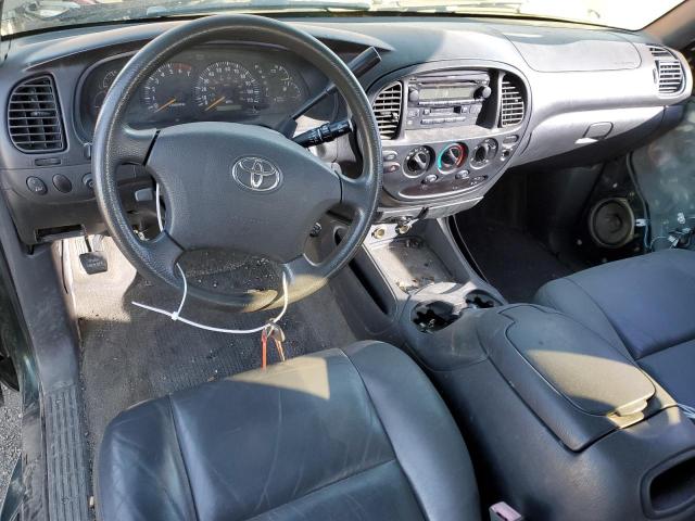 5TBRT34153S400410 - 2003 TOYOTA TUNDRA ACCESS CAB SR5 GREEN photo 8