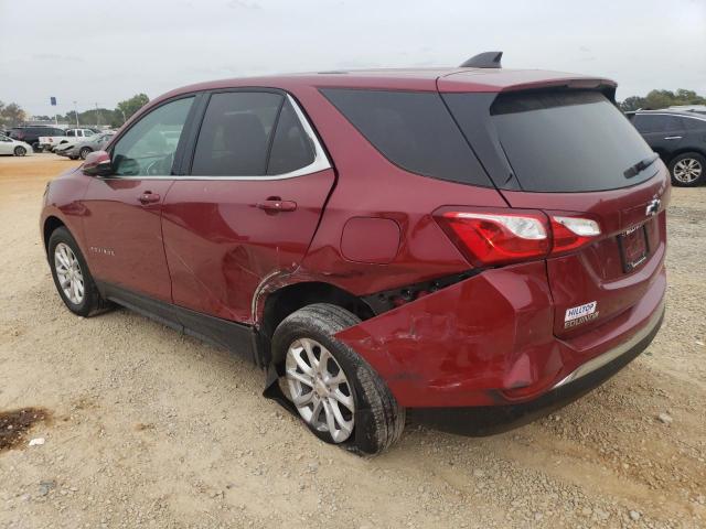 3GNAXUEV9KL277450 - 2019 CHEVROLET EQUINOX LT RED photo 2