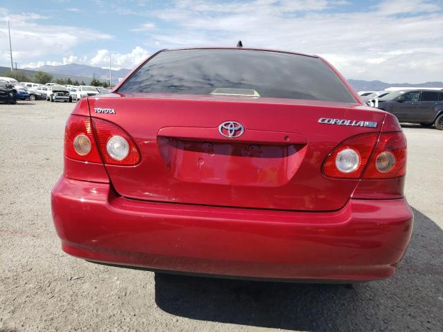 JTDBR32E952064090 - 2005 TOYOTA COROLLA CE BURGUNDY photo 6