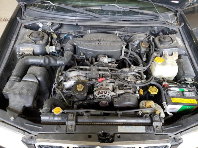 JF1SF65631H760035 - 2001 SUBARU FORESTER S BLACK photo 11