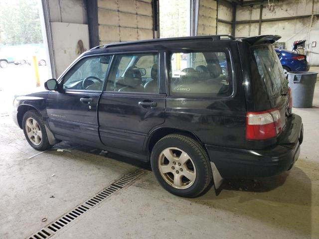 JF1SF65631H760035 - 2001 SUBARU FORESTER S BLACK photo 2