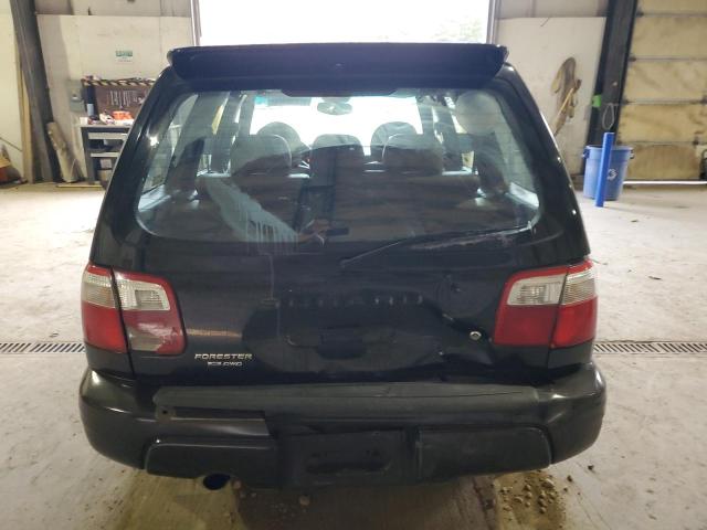 JF1SF65631H760035 - 2001 SUBARU FORESTER S BLACK photo 6