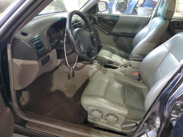 JF1SF65631H760035 - 2001 SUBARU FORESTER S BLACK photo 7