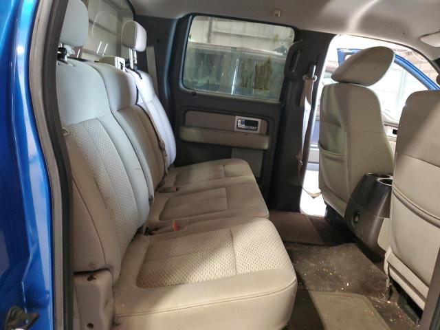 1FTRW12899FA99068 - 2009 FORD F150 SUPERCREW BLUE photo 10