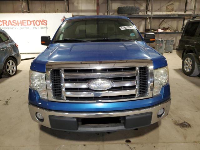 1FTRW12899FA99068 - 2009 FORD F150 SUPERCREW BLUE photo 5