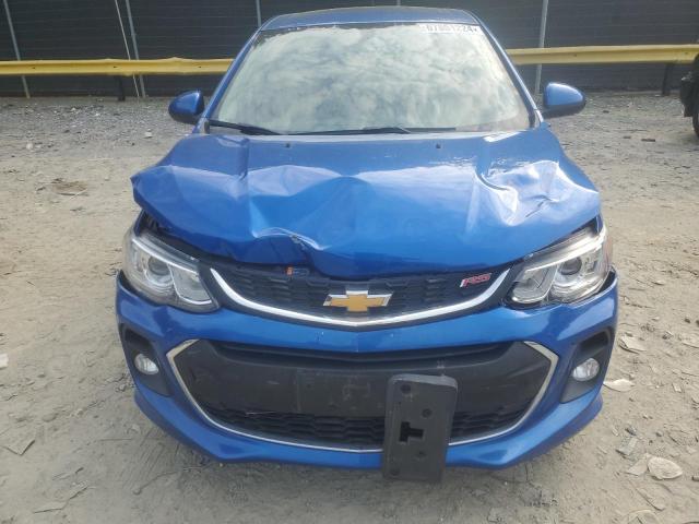 1G1JD6SB6H4174257 - 2017 CHEVROLET SONIC LT BLUE photo 5