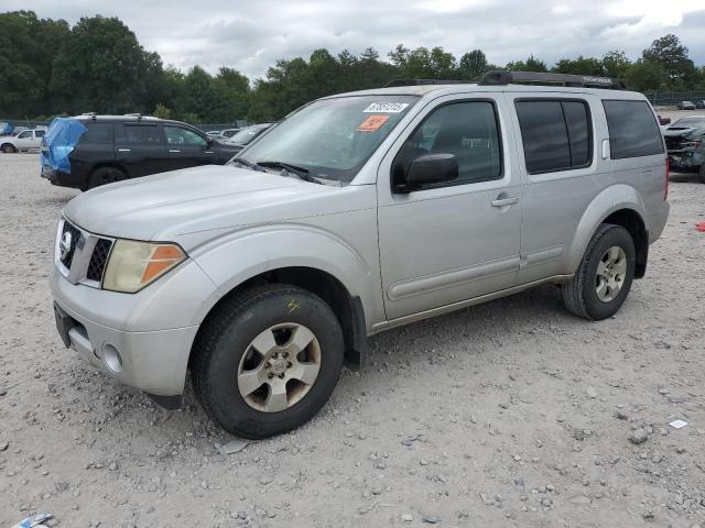 5N1AR18W87C645329 - 2007 NISSAN PATHFINDER LE SILVER photo 1
