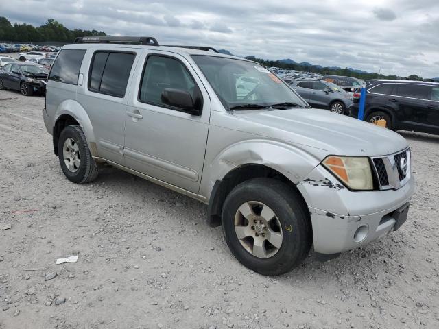 5N1AR18W87C645329 - 2007 NISSAN PATHFINDER LE SILVER photo 4