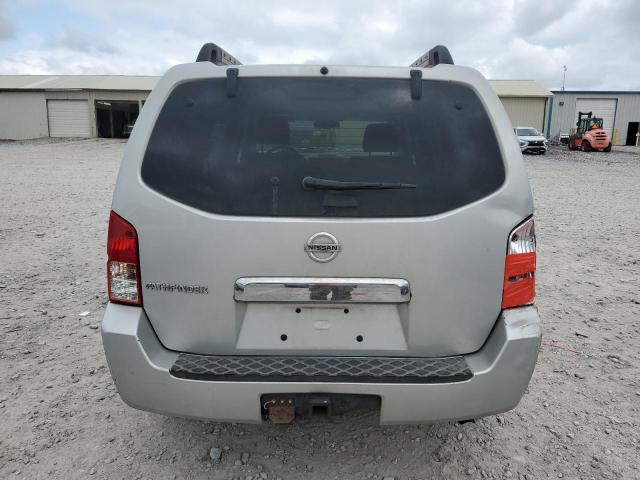 5N1AR18W87C645329 - 2007 NISSAN PATHFINDER LE SILVER photo 6