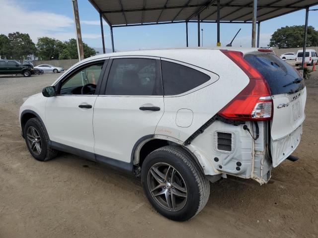 5J6RM3H49GL003938 - 2016 HONDA CR-V SE WHITE photo 2