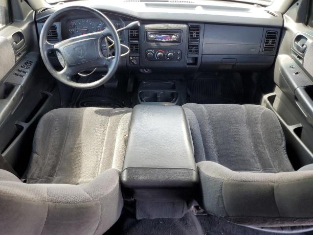 1D7HG48N84S510442 - 2004 DODGE DAKOTA QUAD SLT BLUE photo 8