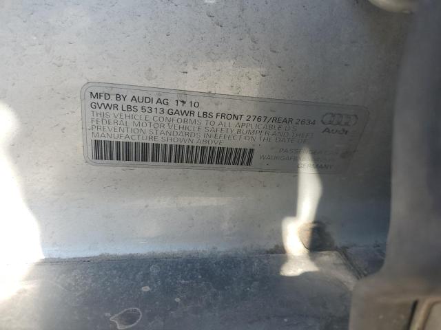 WAUKGAFBXBN040589 - 2011 AUDI A6 PRESTIGE ვერცხლისფერი ფოტო 12