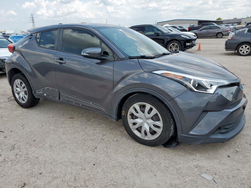 JTNKHMBX4K1050119 - 2019 TOYOTA C-HR XLE GRAY photo 4