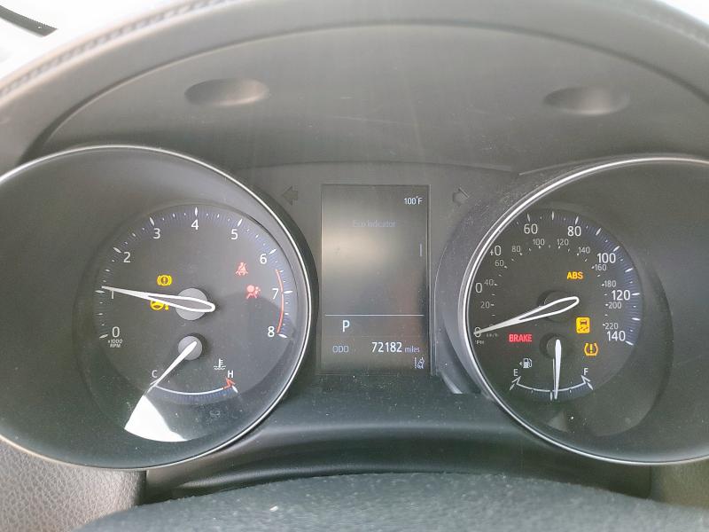 JTNKHMBX4K1050119 - 2019 TOYOTA C-HR XLE GRAY photo 9