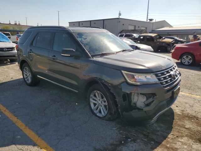 1FM5K7DH7HGC68020 - 2017 FORD EXPLORER XLT Grafito foto 4