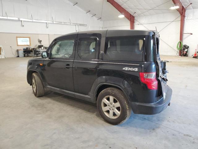 5J6YH2H70BL004943 - 2011 HONDA ELEMENT EX BLACK photo 2