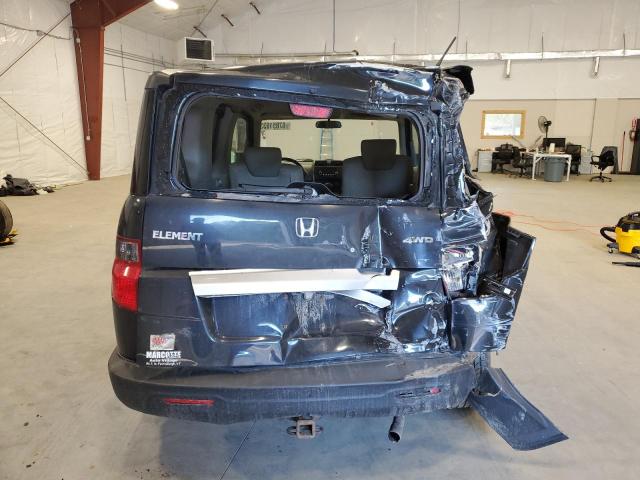 5J6YH2H70BL004943 - 2011 HONDA ELEMENT EX BLACK photo 6