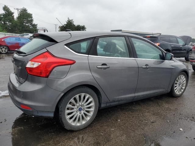 1FAHP3N24CL447420 - 2012 FORD FOCUS TITANIUM SILVER photo 3