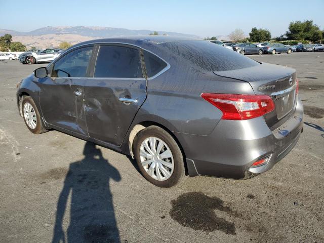 3N1AB7AP5HY217700 - 2017 NISSAN SENTRA S GRAY photo 2