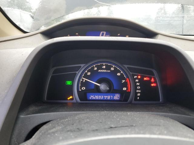 2HGFG12816H542003 - 2006 HONDA CIVIC EX BLACK photo 9