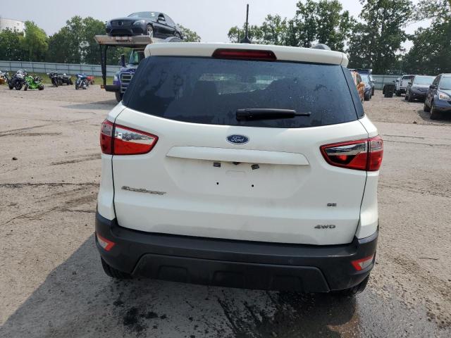 MAJ6S3GL6NC462807 - 2022 FORD ECOSPORT SE Beyaz fotoğraf 6