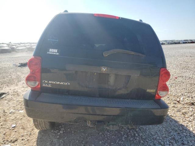 1D8HD48P07F584568 - 2007 DODGE DURANGO LI SLT BLACK photo 6