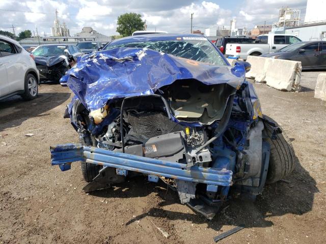 1FA6P0HD4E5380683 - 2014 FORD FUSION SE BLUE photo 5