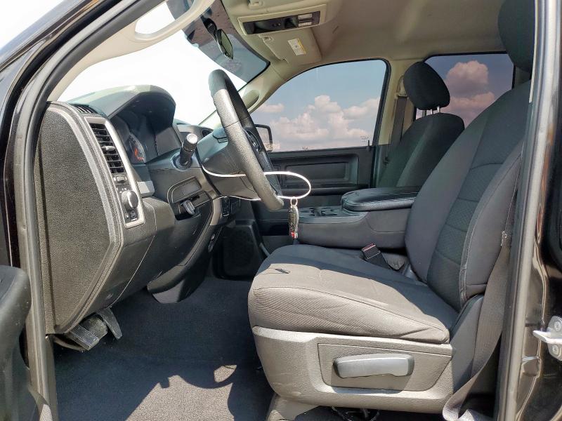 1C6RR7FT0KS553818 - 2019 RAM 1500 CLASS TRADESMAN Noir photo 7