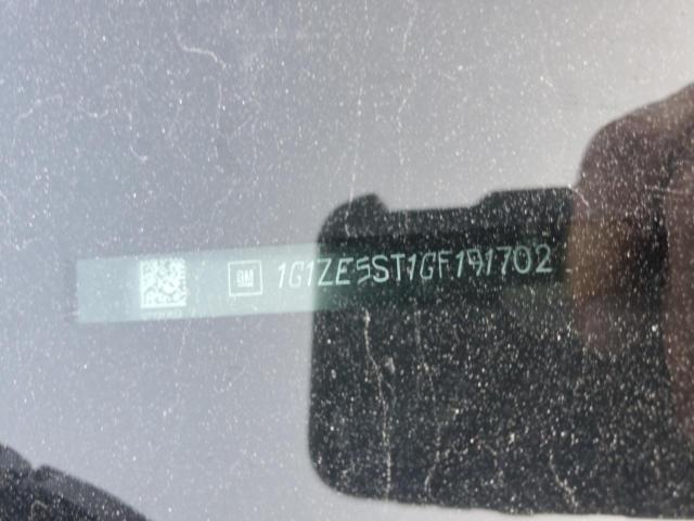 1G1ZE5ST1GF191702 - 2016 CHEVROLET MALIBU LT BLUE photo 12
