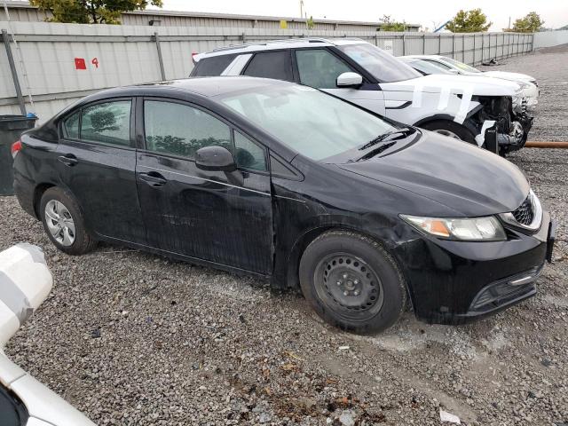 19XFB2F59EE014612 - 2014 HONDA CIVIC LX BLACK photo 4