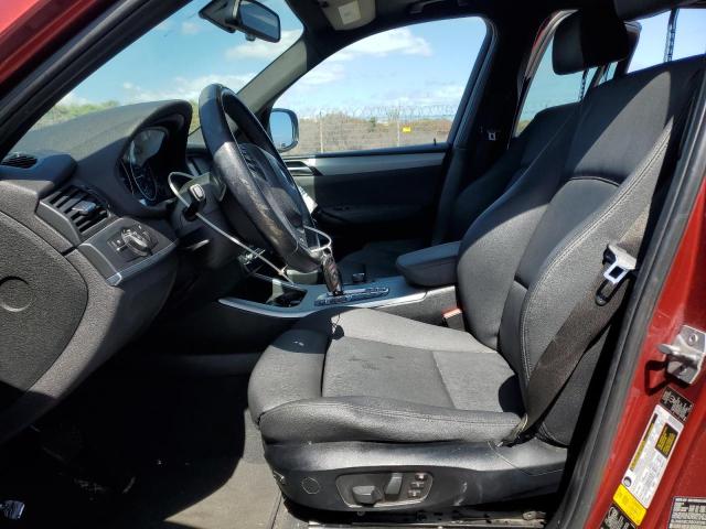 5UXWX9C59D0D06798 - 2013 BMW X3 XDRIVE28I MAROON photo 7