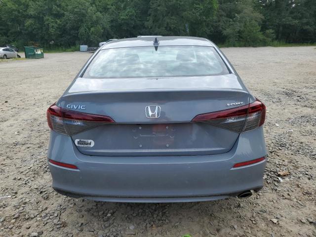 2HGFE2F56SH563905 - 2025 HONDA CIVIC SPORT GRAY photo 6