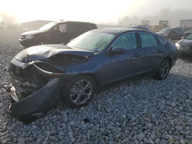 1HGCY1F39PA039463 - 2023 HONDA ACCORD EX BLUE photo 1