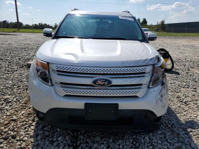 1FM5K7F89FGB32143 - 2015 FORD EXPLORER LIMITED WHITE photo 5