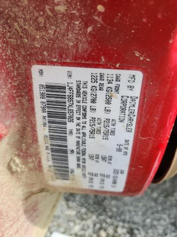 1J4FF68S7XL657026 - 1999 JEEP CHEROKEE SPORT წითელი ფოტო 12