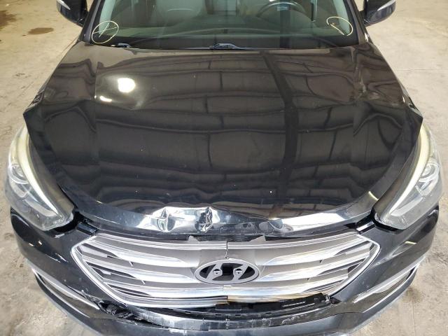 5XYZUDLB8HG478589 - 2017 HYUNDAI SANTA FE S შავი ფოტო 12
