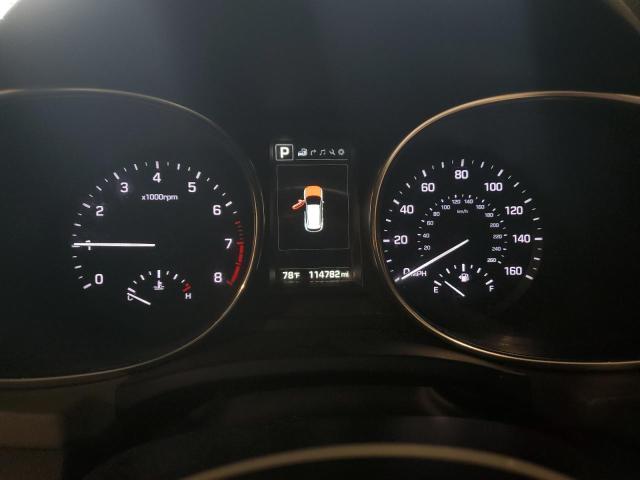 5XYZUDLB8HG478589 - 2017 HYUNDAI SANTA FE S შავი ფოტო 9