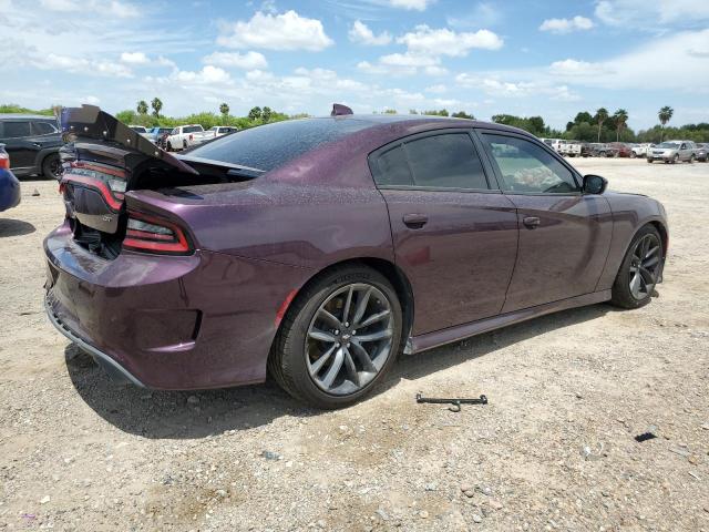 2C3CDXHG4LH154159 - 2020 DODGE CHARGER GT PURPLE photo 3