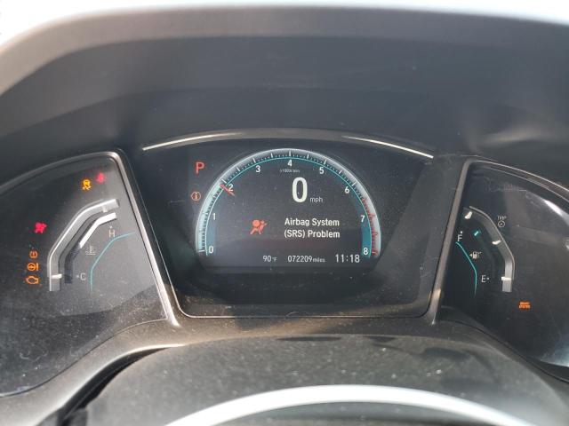 SHHFK7H51JU220570 - 2018 HONDA CIVIC EX BLACK photo 9