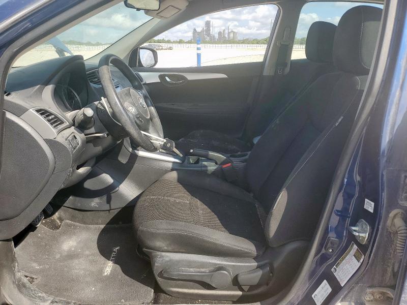 3N1AB7AP8JY290520 - 2018 NISSAN SENTRA S BLUE photo 7