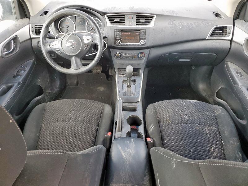 3N1AB7AP8JY290520 - 2018 NISSAN SENTRA S BLUE photo 8