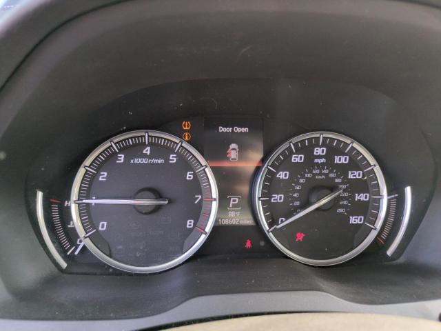 5FRYD4H43FB006342 - 2015 ACURA MDX TECHNOLOGY BLACK photo 9