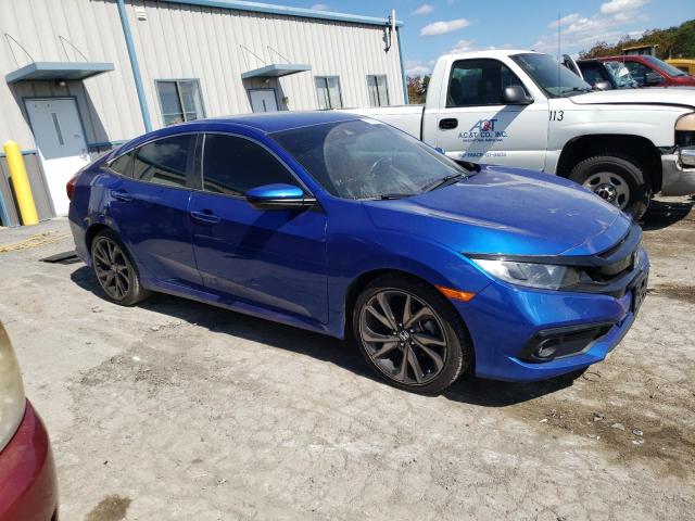 2HGFC2F87KH574783 - 2019 HONDA CIVIC SPORT BLUE photo 4